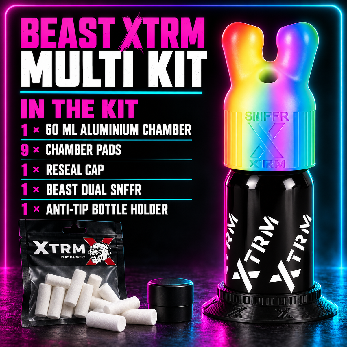 Beast XTRM SNFFR Multi Kit contents