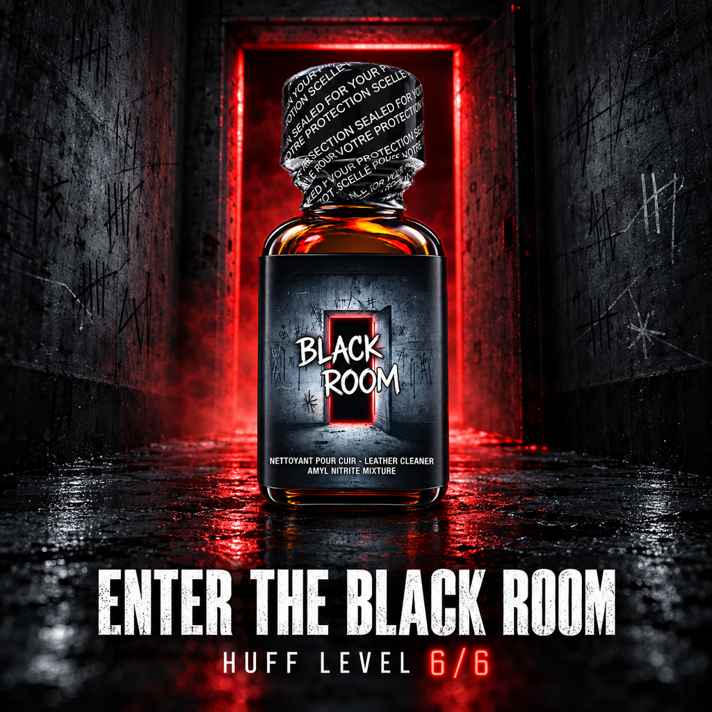 Black Room 25 ml dark-room hero image — Huff Level 6 of 6