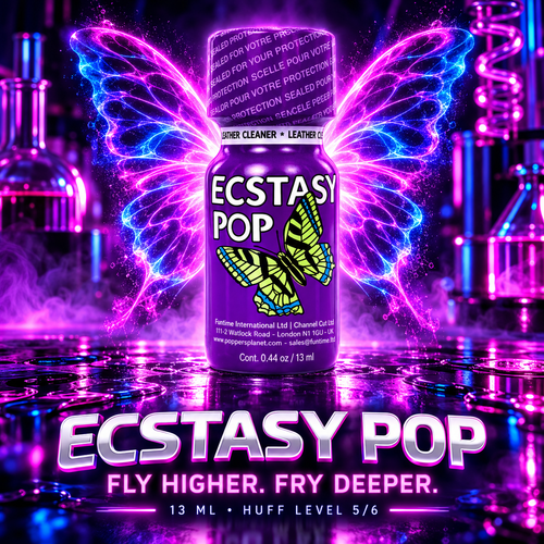 Ecstasy Pop 13 ml Fly Higher Fry Deeper HuffSluts hero image