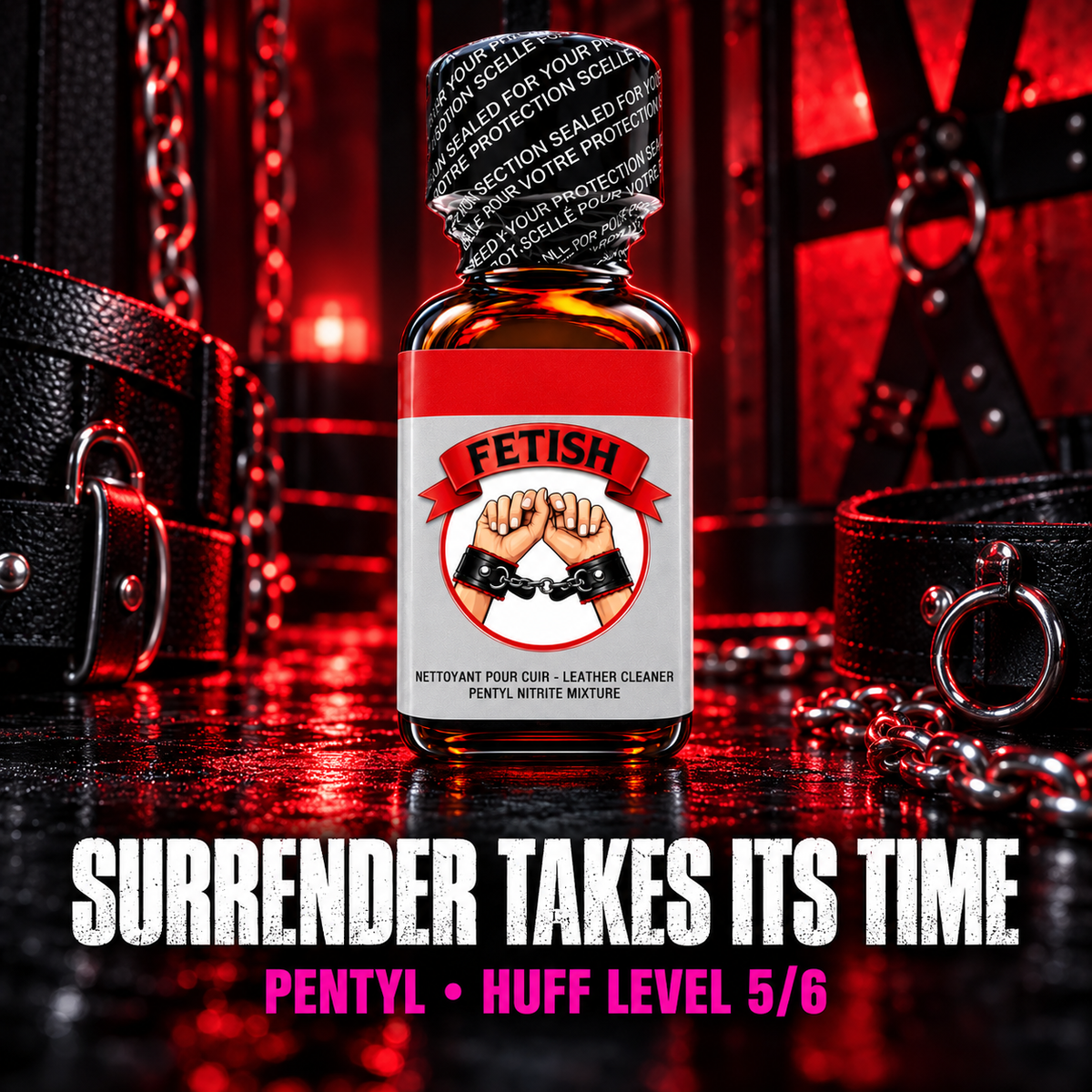 Fetish 25 ml hero image — Surrender Takes Its Time