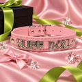 HUFF DOLL baby pink rhinestone collar First Edition hero image