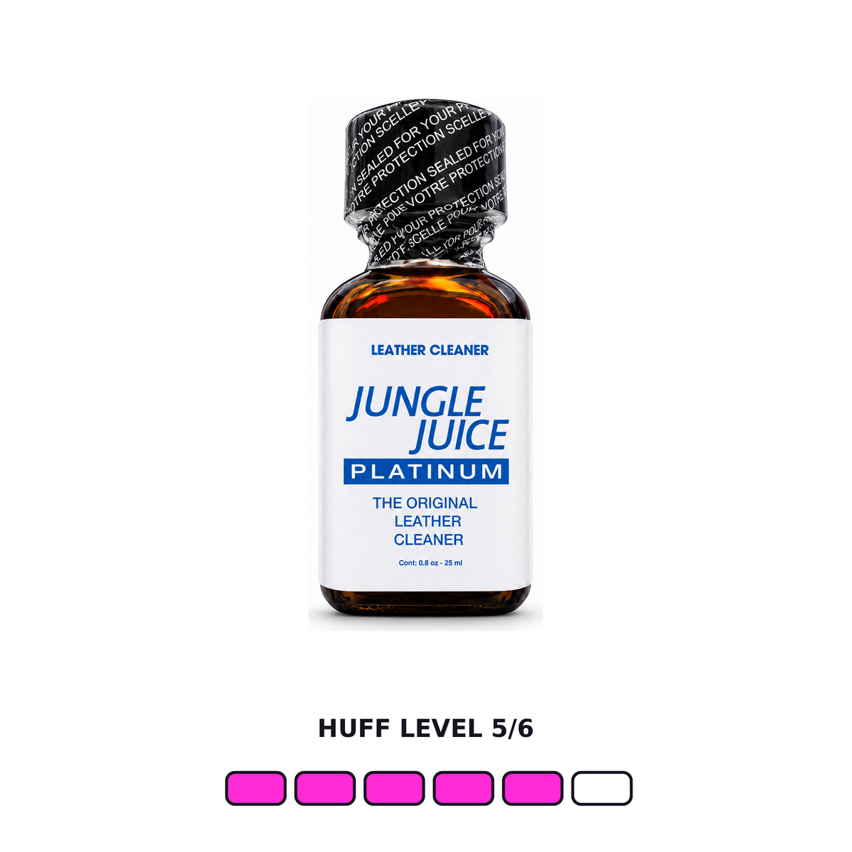 Jungle Juice Platinum 25 ml correct clean front view — HUFF LEVEL 5/6