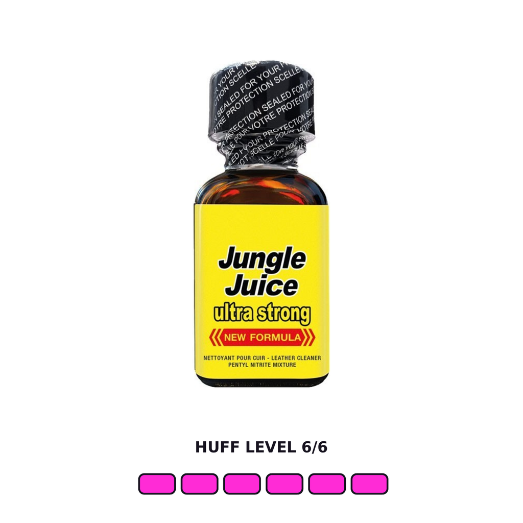 Jungle Juice Ultra Strong New Formula 25 ml clean front view — HUFF LEVEL 6/6