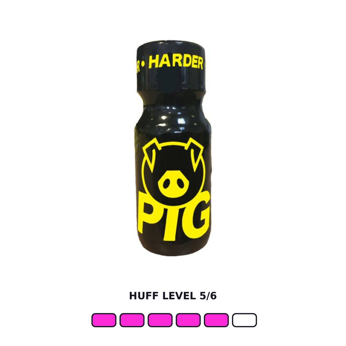 Pig Yellow – 25 ml clean front view — HUFF LEVEL 5/6