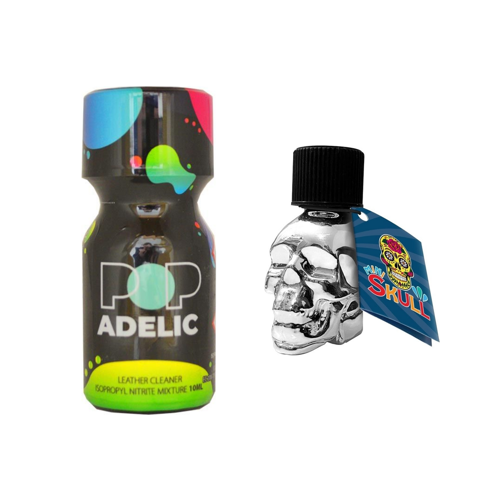 Pop Your Cherry clean bundle lineup — Pop Adelic and Mini Skull Quick Silver