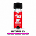 Rise Up Ultra Strong 30 ml bottle on white background with Huff Level 6 of 6