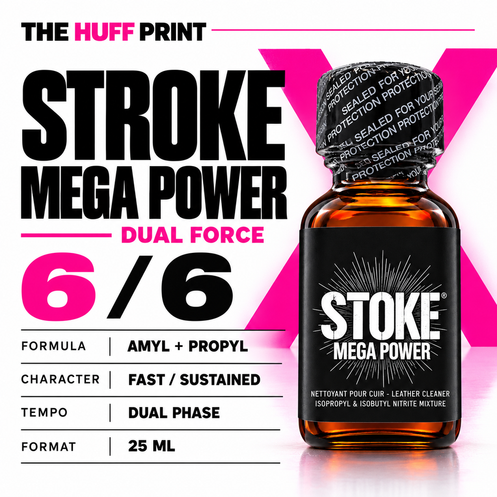 Stroke Mega Power 25 ml Huff Print, Amyl and Propyl, level 6 of 6