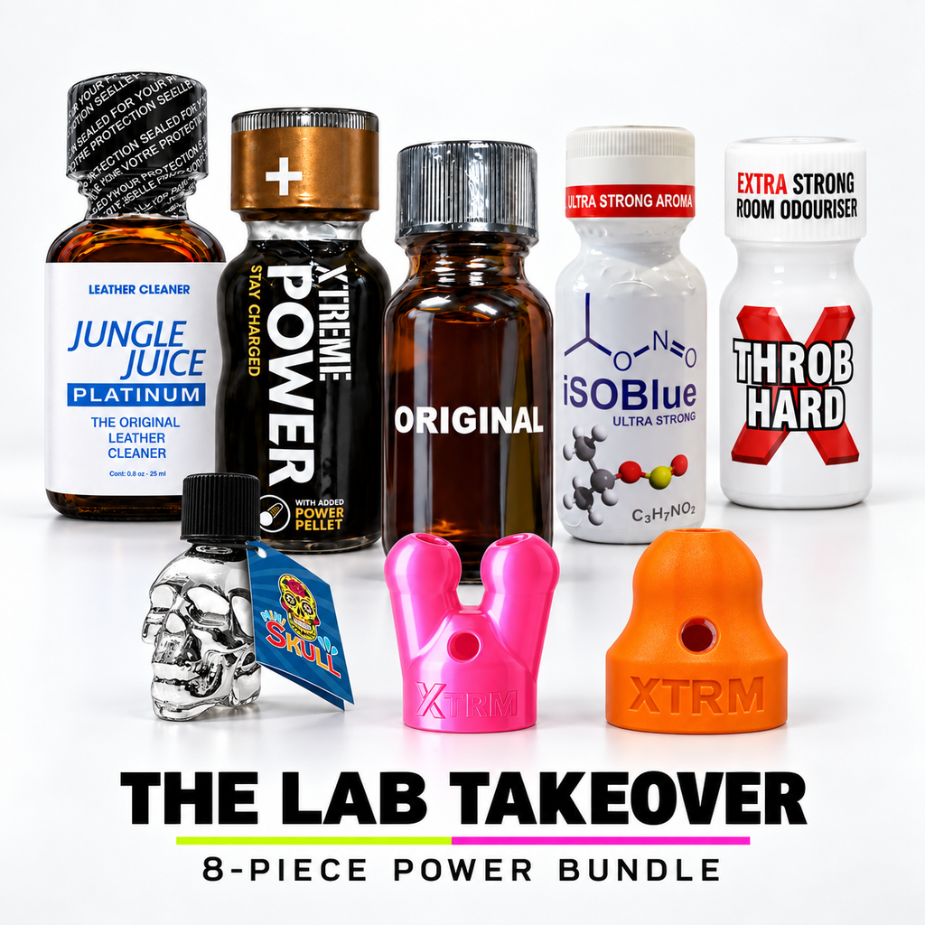 The Lab Takeover eight-piece bundle clean product lineup