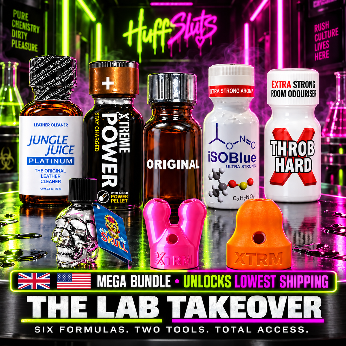 THE LAB TAKEOVER – Eight-Piece Power Bundle